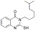 2-MERCAPTO-3-(6-METHYL-HEPTYL)-3H-QUINAZOLIN-4-ONE 结构式