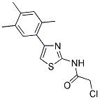 2-CHLORO-N-[4-(2,4,5-TRIMETHYL-PHENYL)-THIAZOL-2-YL]-ACETAMIDE 结构式