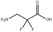 3-氨基-2,2-二氟丙酸 结构式