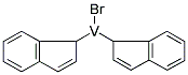 Bromobis(indenyl)vanadium (III) 结构式