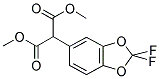 2-(2,2-DIFLUOROBENZODIOXOL-5-YL)-MALONIC ACID DIMETHYL ESTER 结构式