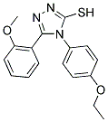 4-(4-ETHOXYPHENYL)-5-(2-METHOXYPHENYL)-4H-1,2,4-TRIAZOLE-3-THIOL 结构式