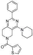(2-PHENYL-4-PIPERIDIN-1-YL-7,8-DIHYDRO-5H-PYRIDO[4,3-D]PYRIMIDIN-6-YL)-THIOPHEN-2-YL-METHANONE 结构式
