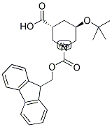 FMOC-BETA-HOMOHYP(TBU)-OH 结构式