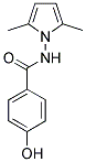 N-(2,5-DIMETHYL-1H-PYRROL-1-YL)-4-HYDROXYBENZAMIDE 结构式