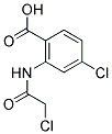 4-CHLORO-2-(2-CHLORO-ACETYLAMINO)-BENZOIC ACID 结构式