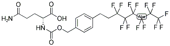 N-(F13 CBZ) D-GLUTAMINE 结构式