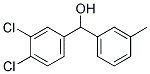 (3,4-二氯苯基)(间甲苯基)甲醇 结构式