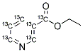 ETHYL NICOTINATE-1,2',3',4',5',6'-13C6 结构式