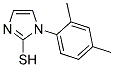 1-(2,4-DIMETHYL-PHENYL)-1H-IMIDAZOLE-2-THIOL 结构式