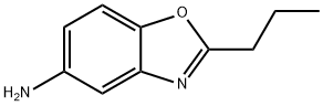 2-PROPYL-1,3-BENZOXAZOL-5-AMINE 结构式