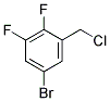 5-BROMO-2,3-DIFLUOROBENZYL CHLORIDE 结构式