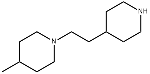 4-METHYL-1-(2-PIPERIDIN-4-YL-ETHYL)-PIPERIDINE 结构式