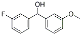 3-FLUORO-3'-METHOXYBENZHYDROL 结构式