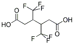 3,4-BIS(TRIFLUOROMETHYL) HEXANEDICARBOXYLIC ACID 结构式