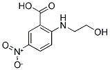 2-(2-HYDROXY-ETHYLAMINO)-5-NITRO-BENZOIC ACID 结构式