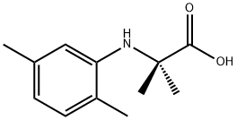 2-(3,5-DIMETHYL-PHENYLAMINO)-2-METHYL-PROPIONIC ACID 结构式