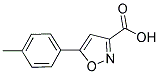 5-P-TOLYL-ISOXAZOLE-3-CARBOXYLIC ACID 结构式