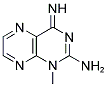 4-IMINO-1-METHYL-1,4-DIHYDRO-2-PTERIDINAMINE 结构式