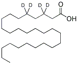 氘代蜡酸(3,3,5,5-D4)二十六烷酸 结构式