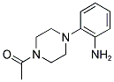 1-[4-(2-AMINO-PHENYL)-PIPERAZIN-1-YL]-ETHANONE 结构式