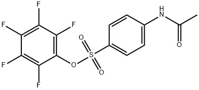 全氟苯基4-乙酰氨基苯磺酸盐 结构式