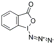 1-AZIDO-1,2-BENZIODOXOL-3(1H)-ONE 结构式