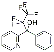 2,2,3,3,3-PENTAFLUORO-1-PHENYL-1-PYRIDIN-2-YL-PROPANOL 结构式