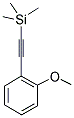 2-(TRIMETHYLSILYLETHYNYL)ANISOLE 结构式