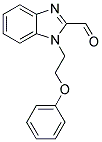 1-(2-PHENOXYETHYL)-1H-BENZIMIDAZOLE-2-CARBALDEHYDE 结构式