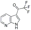 2,2,2-TRIFLUORO-1-(1H-PYRROLO[2,3-B]PYRIDIN-3-YL)-ETHANONE 结构式