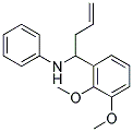 [1-(2,3-DIMETHOXY-PHENYL)-BUT-3-ENYL]-PHENYL-AMINE 结构式
