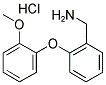 2-(2-METHOXYPHENOXY)BENZYLAMINE HYDROCHLORIDE 结构式