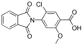 5-CHLORO-4-(1,3-DIOXO-1,3-DIHYDRO-ISOINDOL-2-YL)-2-METHOXY-BENZOIC ACID 结构式