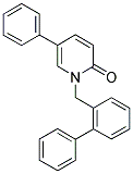 1-(1,1'-BIPHENYL-2-YLMETHYL)-5-PHENYLPYRIDIN-2(1H)-ONE 结构式