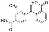 2,4'-CARBONYLDIBENZOIC ACID MONOHYDRATE 结构式