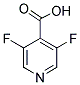 3,5-DIFLUOROISONICOTINIC ACID 结构式