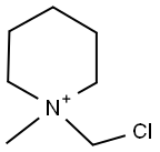 1-(CHLOROMETHYL)-1-METHYLPIPERIDINIUM 结构式