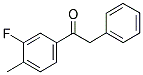 3'-FLUORO-4'-METHYL-2-PHENYLACETOPHENONE 结构式