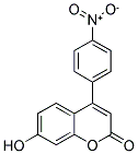 7-HYDROXY-4-(4-NITRO-PHENYL)-CHROMEN-2-ONE 结构式