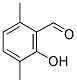 2-HYDROXY-3,6-DIMETHYL-BENZALDEHYDE 结构式