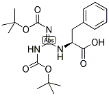 N,N'-BIS(BOC)-2-(S)-GUANIDINO-3-PHENYLPROPIONIC ACID 结构式