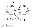 3,3'-DIMETHYL-4''-METHYLTRITYL ALCOHOL 结构式