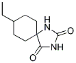 8-乙基-1,3-二氮杂螺[4.5]癸烷-2,4-二酮 结构式