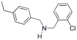 1-(2-CHLOROPHENYL)-N-(4-ETHYLBENZYL)METHANAMINE 结构式