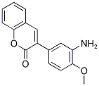 3-(3-氨基-4-甲氧基苯基)-2H-色满-2-酮 结构式