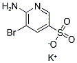 POTASSIUM 6-AMINO-5-BROMOPYRIDINE-3-SULFONATE 结构式