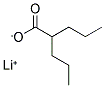 2,2-正丙基乙酸锂 结构式