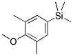 1-(TRIMETHYLSILYL)-3,5-DIMETHYL-4-METHOXYBENZENE 结构式