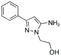 2-(5-AMINO-3-PHENYL-1H-PYRAZOL-1-YL)ETHANOL 结构式